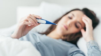 Increase in body temperature