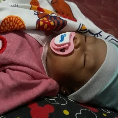 "My Little Kunil Alhamdulillah Nyenyak Bgt Bo2knya"