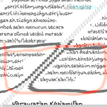 keluar cairan kental