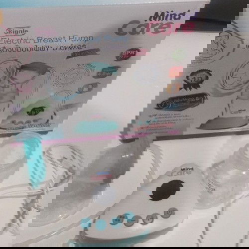 ส่งต่อเครื่องปั้มนม mindcare 600 บาท