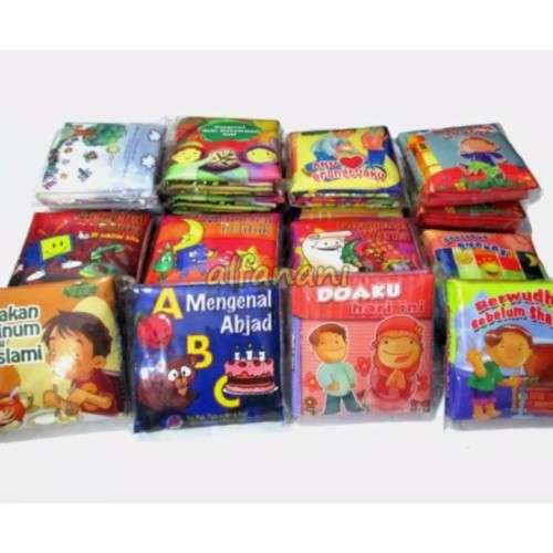 Buku bantal edukatif buat sih kecil..?