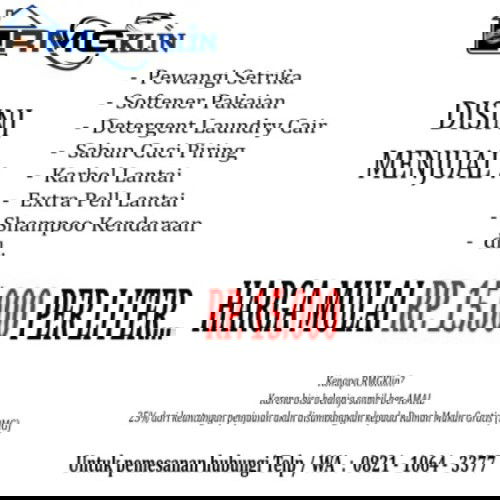 jual pewangi pakaian harga grosir