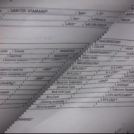 Urinalysis