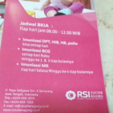 Jadwal vaksin