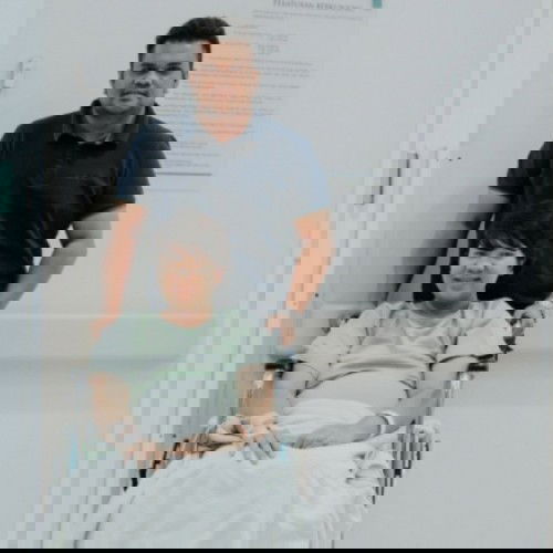 my husband is my support system