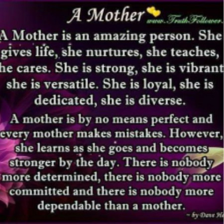 Happy MOTHERS Days to all of us!!!