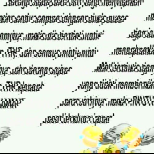 bangun tidur ku terus sahur