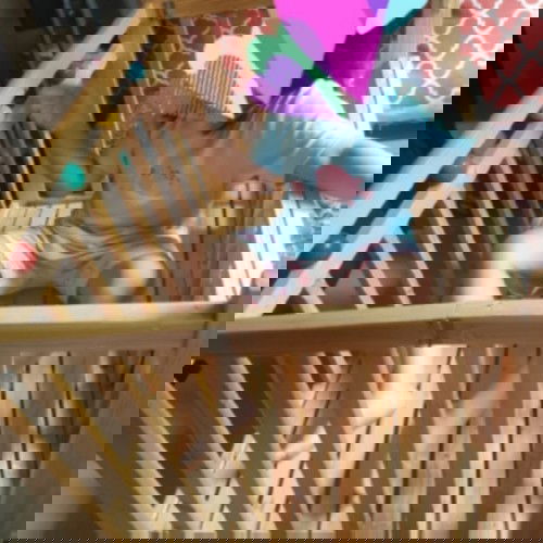 Crib with Uratex foam