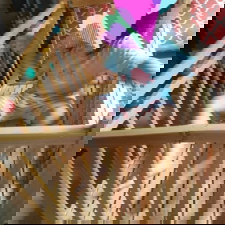 Crib with Uratex foam