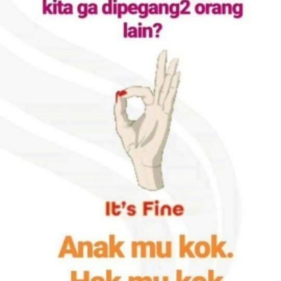 Tentang anak yang di umbel-umbel, cium-cium, dan dicubit-cubit
