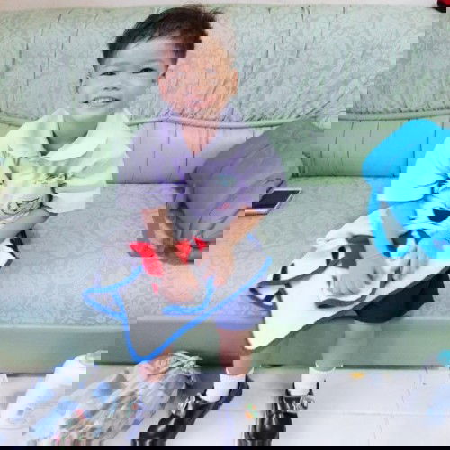 ลูกชายอายุ 3 ขวบ3 เดือน