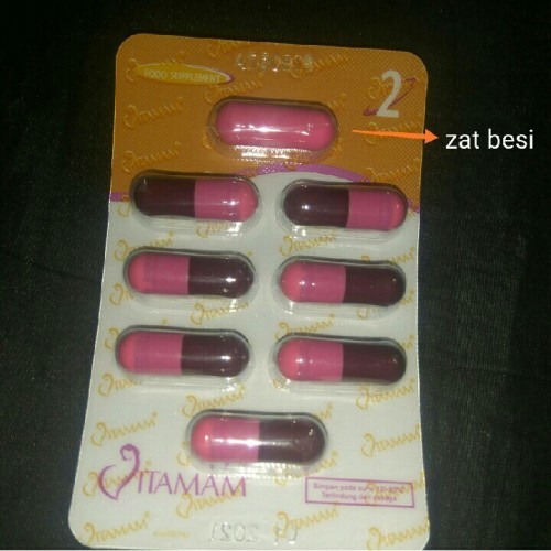 suplemen vitamin dan zat besi