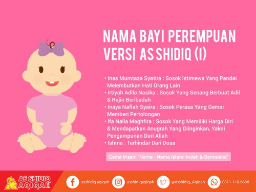 5 NAMA BAYI PEREMPUAN ISLAMI AWALAN I