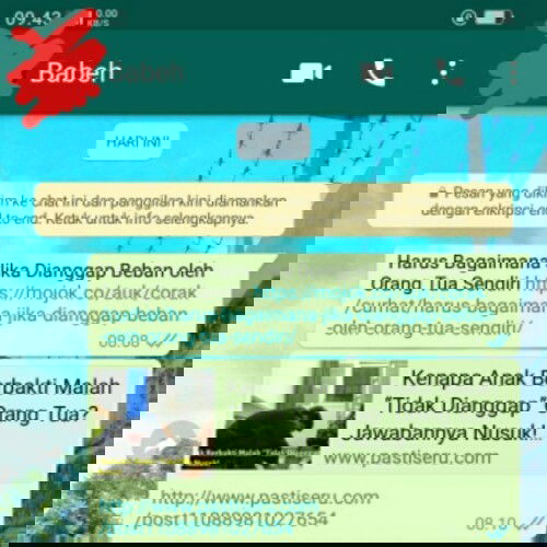 TIDAK DI ANGGAP OLEH ORANGTUA