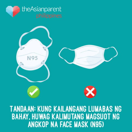 Tamang mask para hindi malanghap ang ash