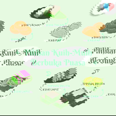 Pilihan Kuih-Muih Berbuka Puasa