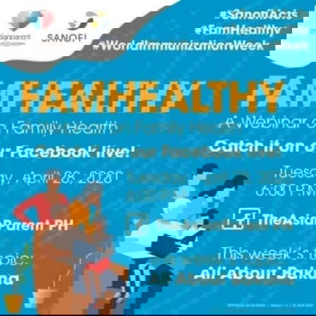 #FamHealthy Facebook Live TODAY: Sasagutin ang mga tanong tungkol sa BAKUNA mamayang 6pm