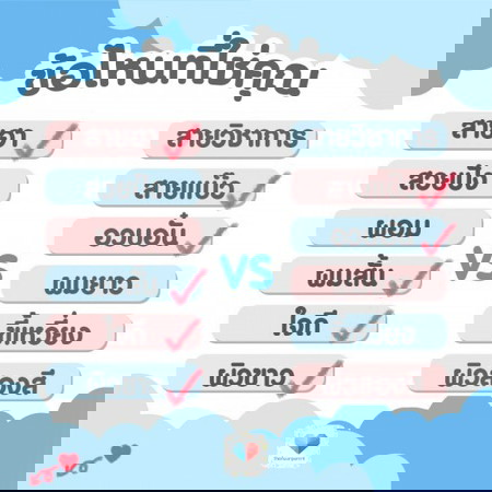 ข้อไหนใช่คุณ