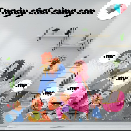 1 ngày vui chơi cùng con
