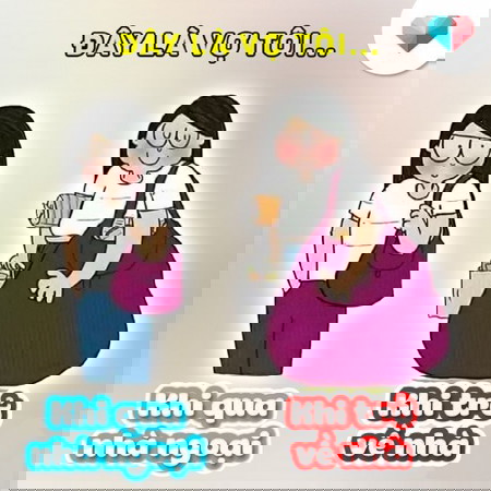 Khi qua ngoại chơi