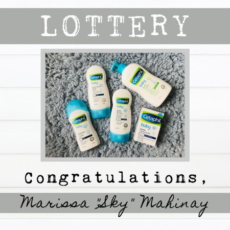 WINNER Announcement: Cetaphil Lottery