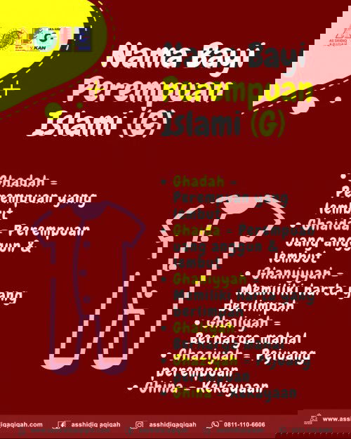 NAMA BAYI ISLAMI AWALAN G