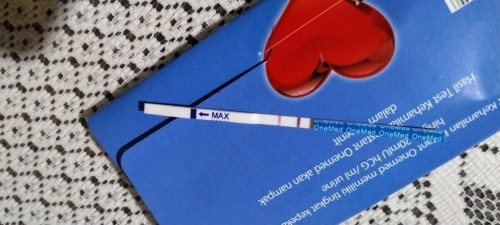 Saya kmrin TP hasil nya garis 2 tp agk samar....