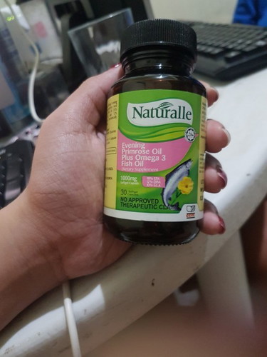 Naturalle Evening primrose oil plus omega 3 fish oil