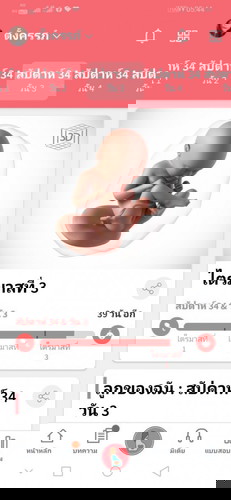 34+3w ปวดร้าว