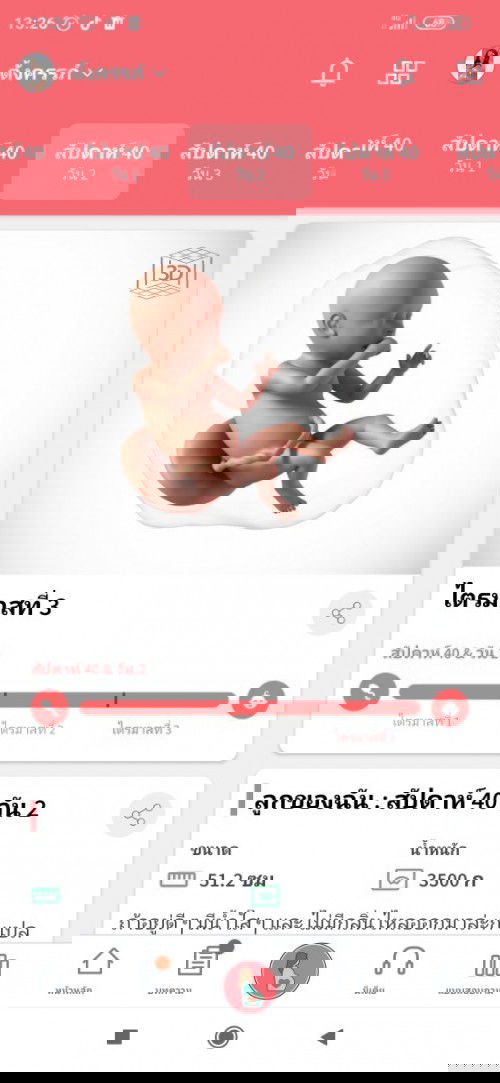 40week2w👶💗 เลยกำหนดคลอดมาแล้วยังไม่มีวี่แววเลย