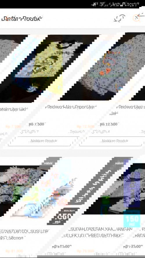 PRELOVED PERLENGKAPAN BAYI NEWBORN 0 sd 9 bulan