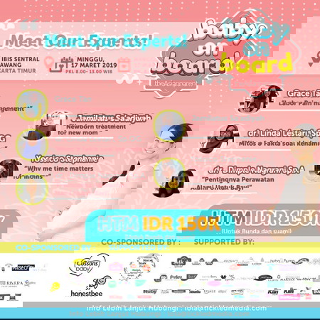 BABY ON BOARD THEASIANPARENT INDONESIA 2019