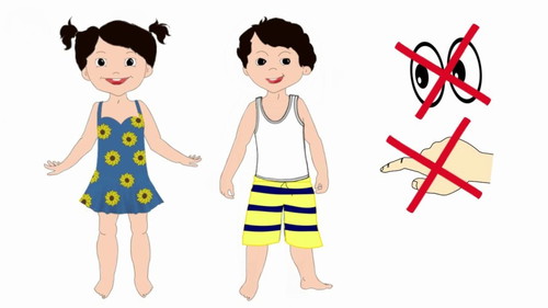 Usia berapa anda ajar anak tentang sentuhan baik dan tidak baik?
