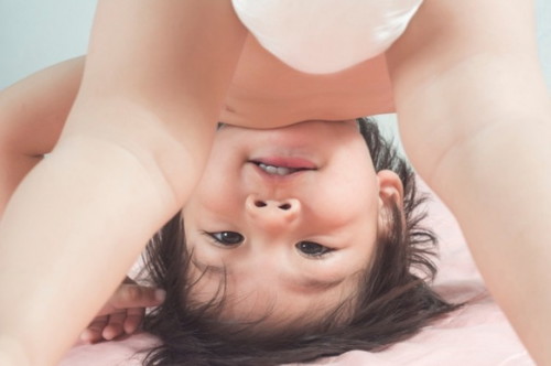 Does your toddler randomly take off his/her diapers or clothes?