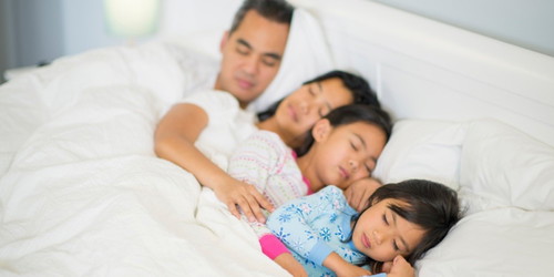 How did you react when your child first fell off the bed (if it ever happened)?