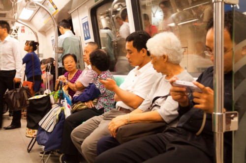 Would you give up your seat for an elderly person or pregnant lady?