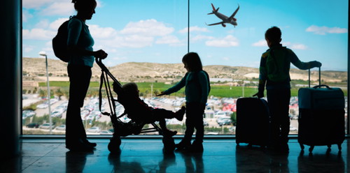 How much do you spend on travelling with your family every year?