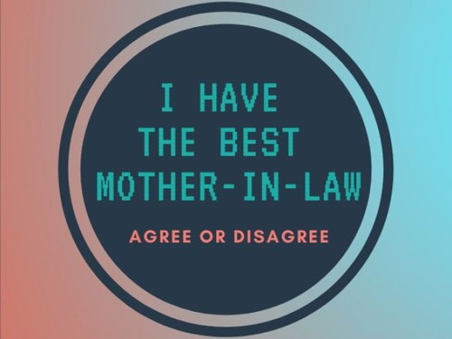 My relationship with my MIL