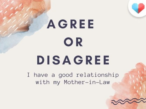 Here is another Mother-in-Law Question for you