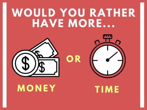 More Money or More Time?