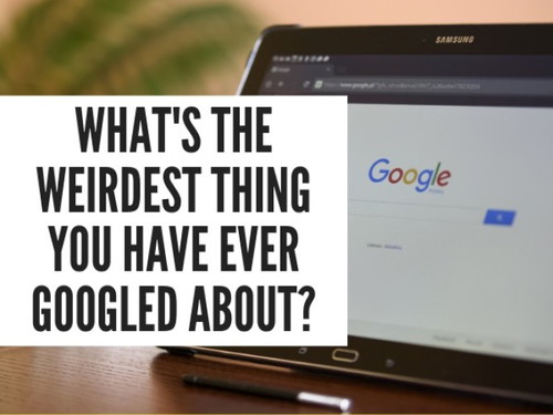 Weirdest thing you Googled