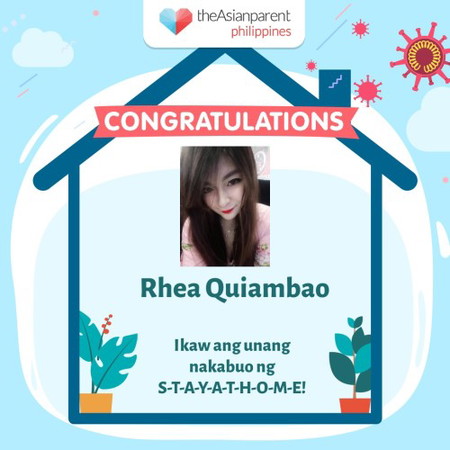 S-T-A-Y-A-T-H-O-M-E challenge: May nanalo na!