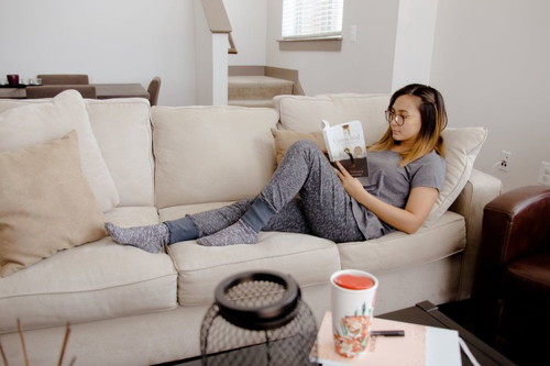 Do you wear a bra when you're at home?
