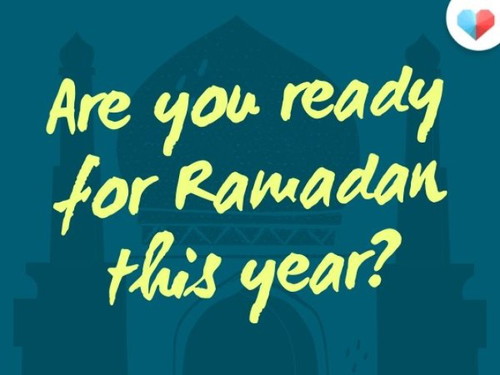 Are you ready for Ramadan this year?