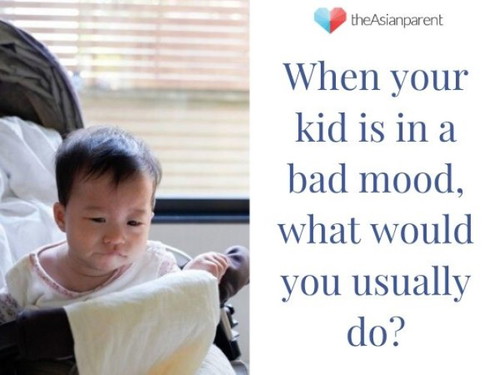 When your child is in a bad mood