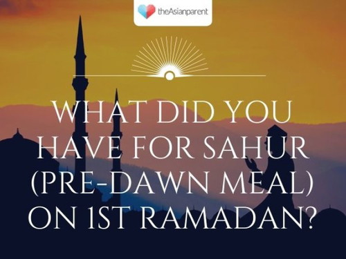 Its Day 1 of Ramadan