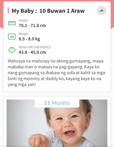 Ginagamit mo ba ang Baby Tracker dito sa app para masundan ang development ni baby?