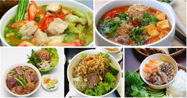 Trong các loại bún, bạn thích ăn nhất bún gì?