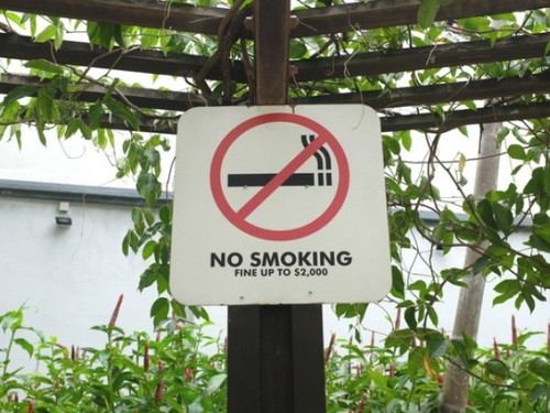 Are you aware that Singapore has imposed stricter laws for consumption of tobacco?