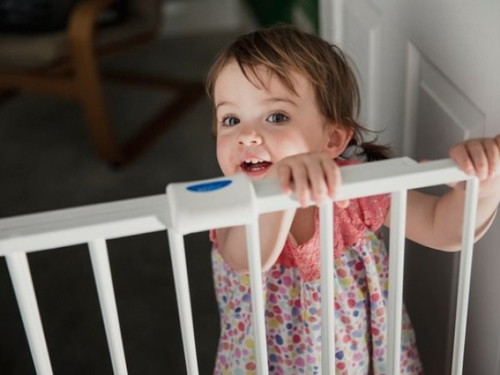 When did you install safety gates at home?